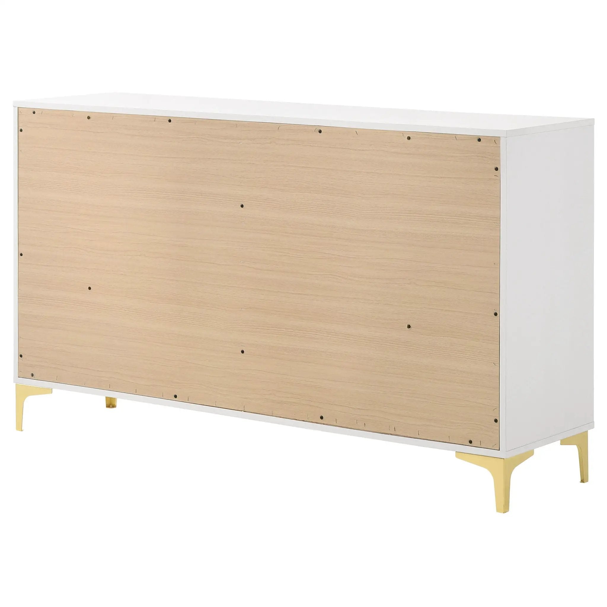 Kendall 6-drawer Dresser White by Unique Piece Furniture