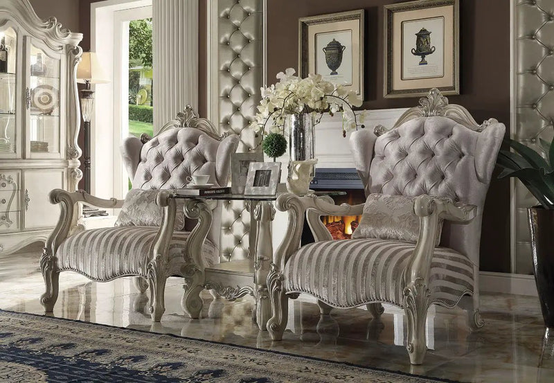 Versailles - Chair (w/1 Pillow) by Unique Piece Furniture