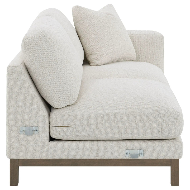 O'Brien - Sectional Sofa With Left Chaise - Sand by HouseOfZazla