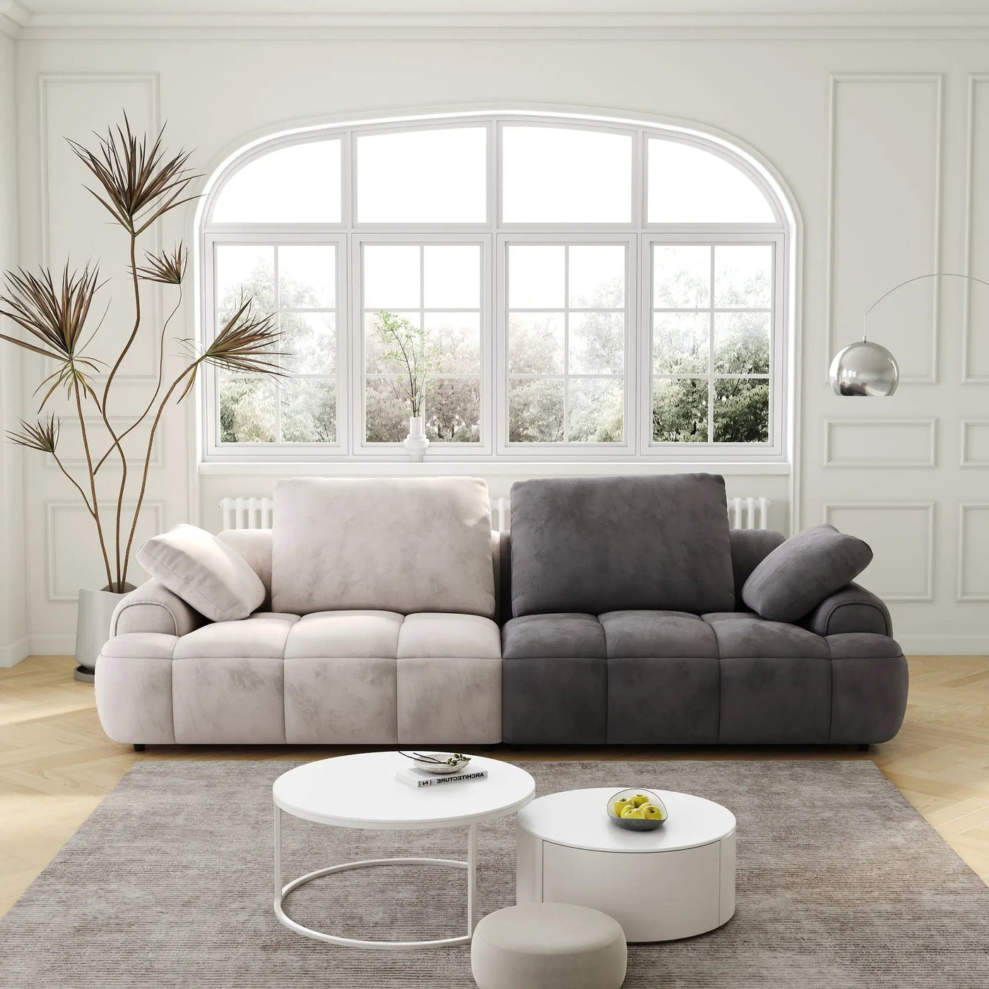 86.6″ Large Two Seat Sofa by HouseOfZazla