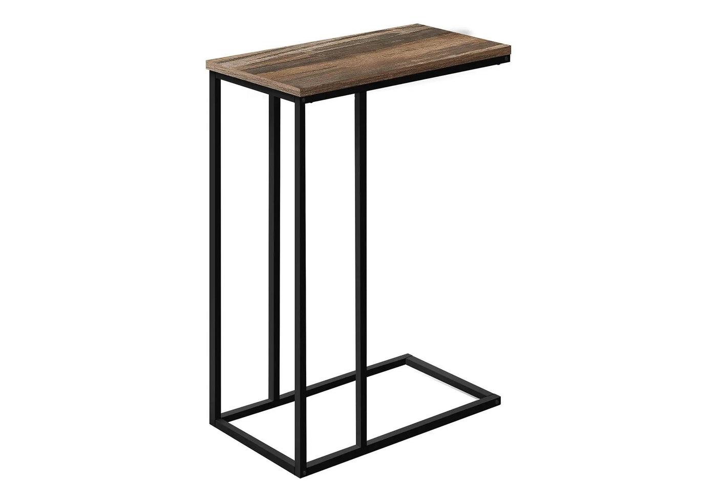 Accent Table, C-Shaped, Space-Saving Functionality by HouseOfZazla