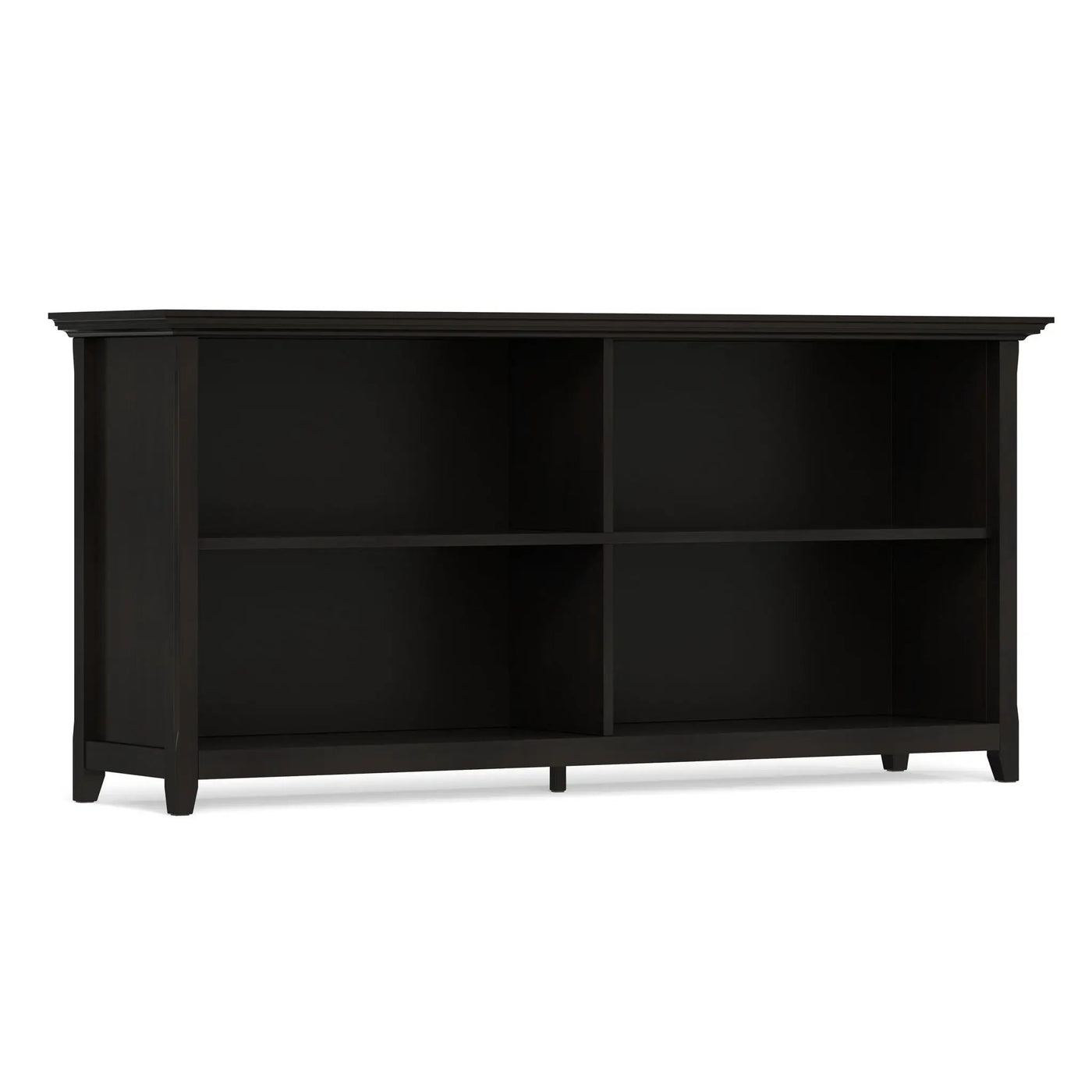 Amherst - Low 4 Shelf Bookcase by HouseOfZazla