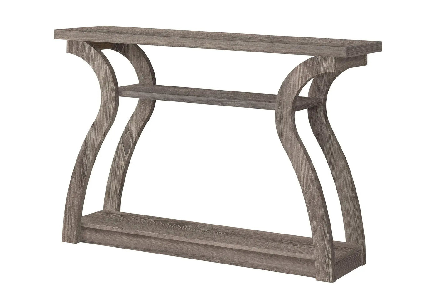 Accent Console Table For Entryway, Unique Curved Design by HouseOfZazla