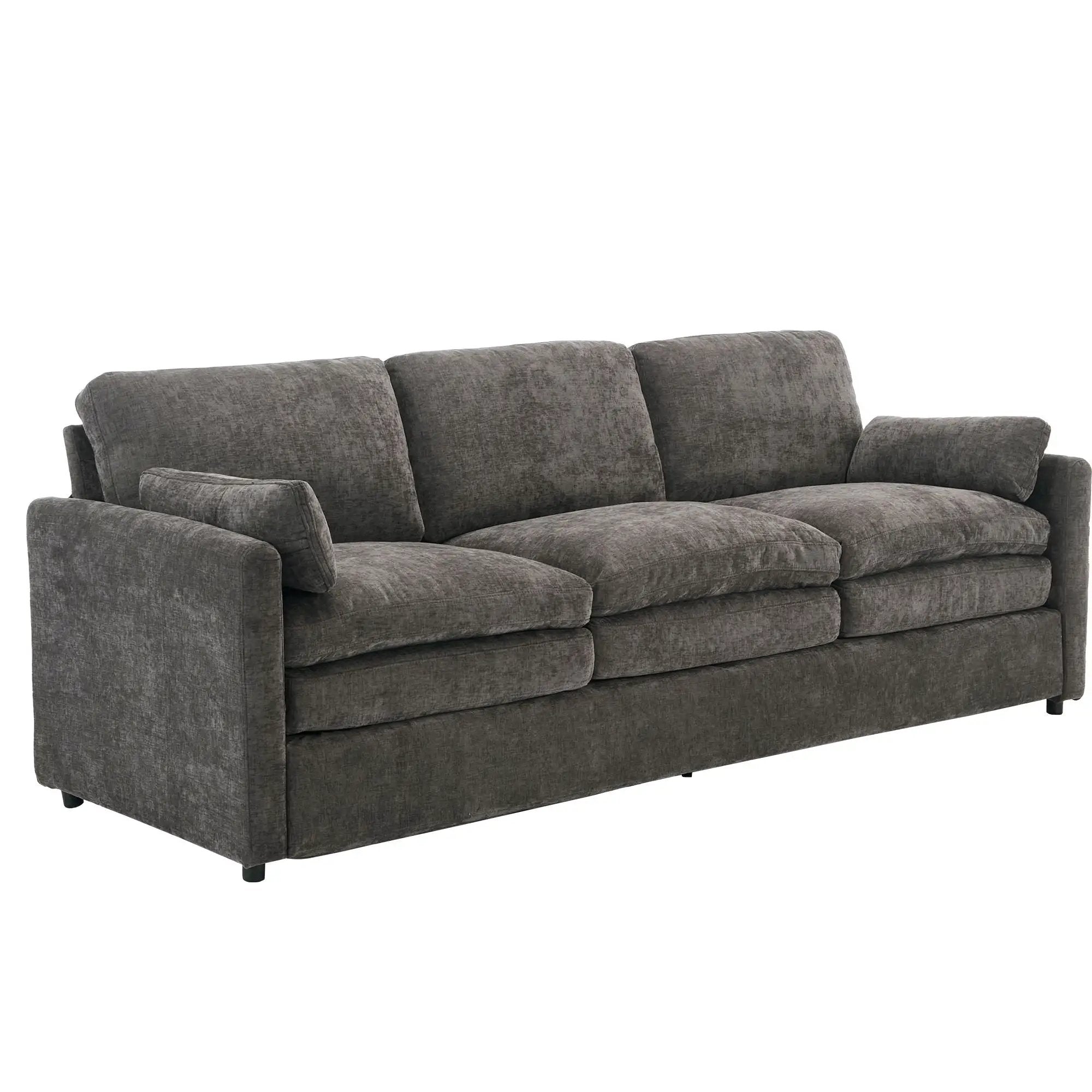 Cozy Upholstered 3 Seater Sofa Cushion For Living Room by Unique Piece Furniture