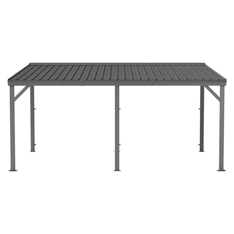 10'x16' Hardtop Wall Mounted Gazebo by HouseOfZazla