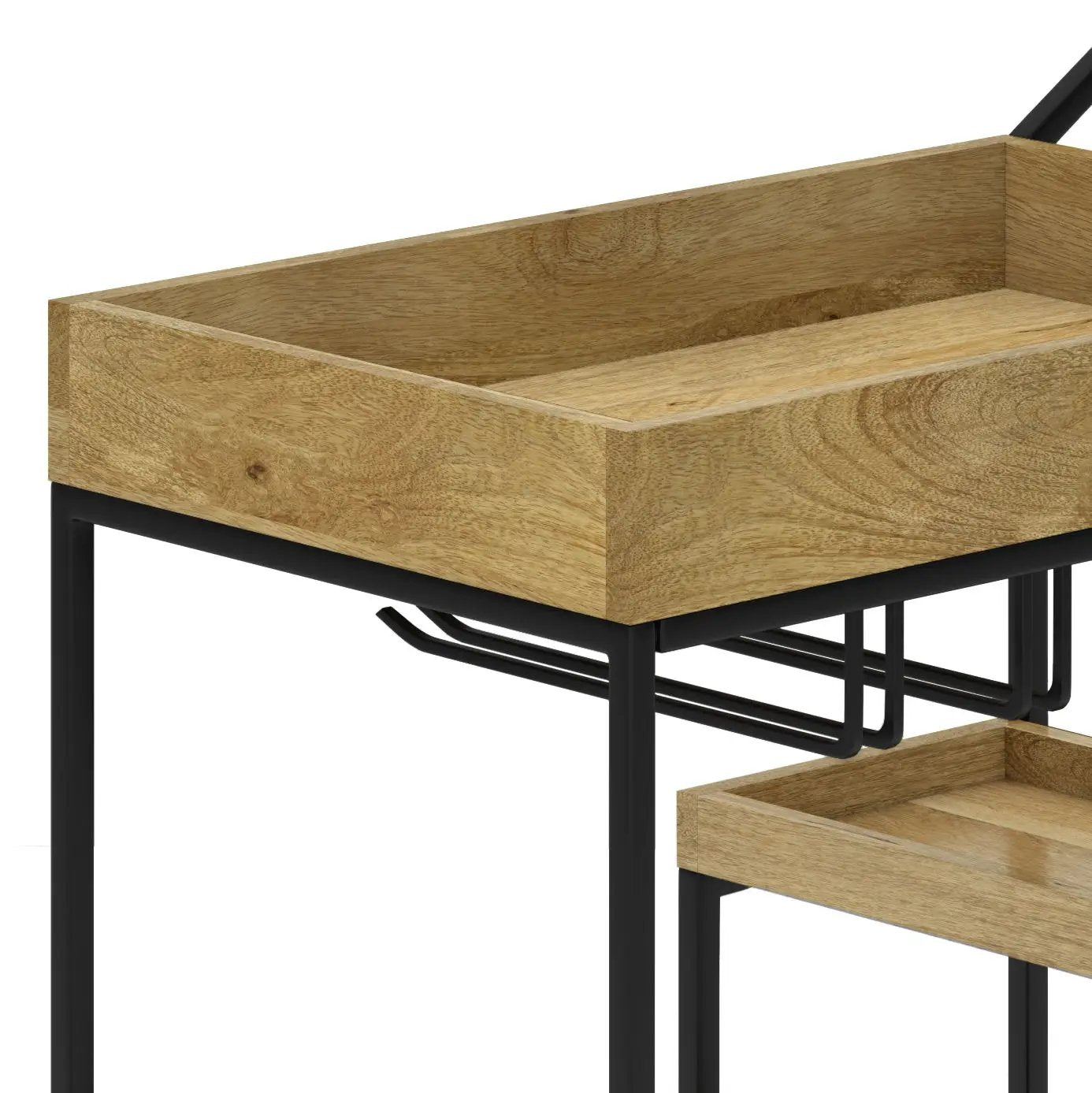 Barnes - Bar Cart - Natural by HouseOfZazla