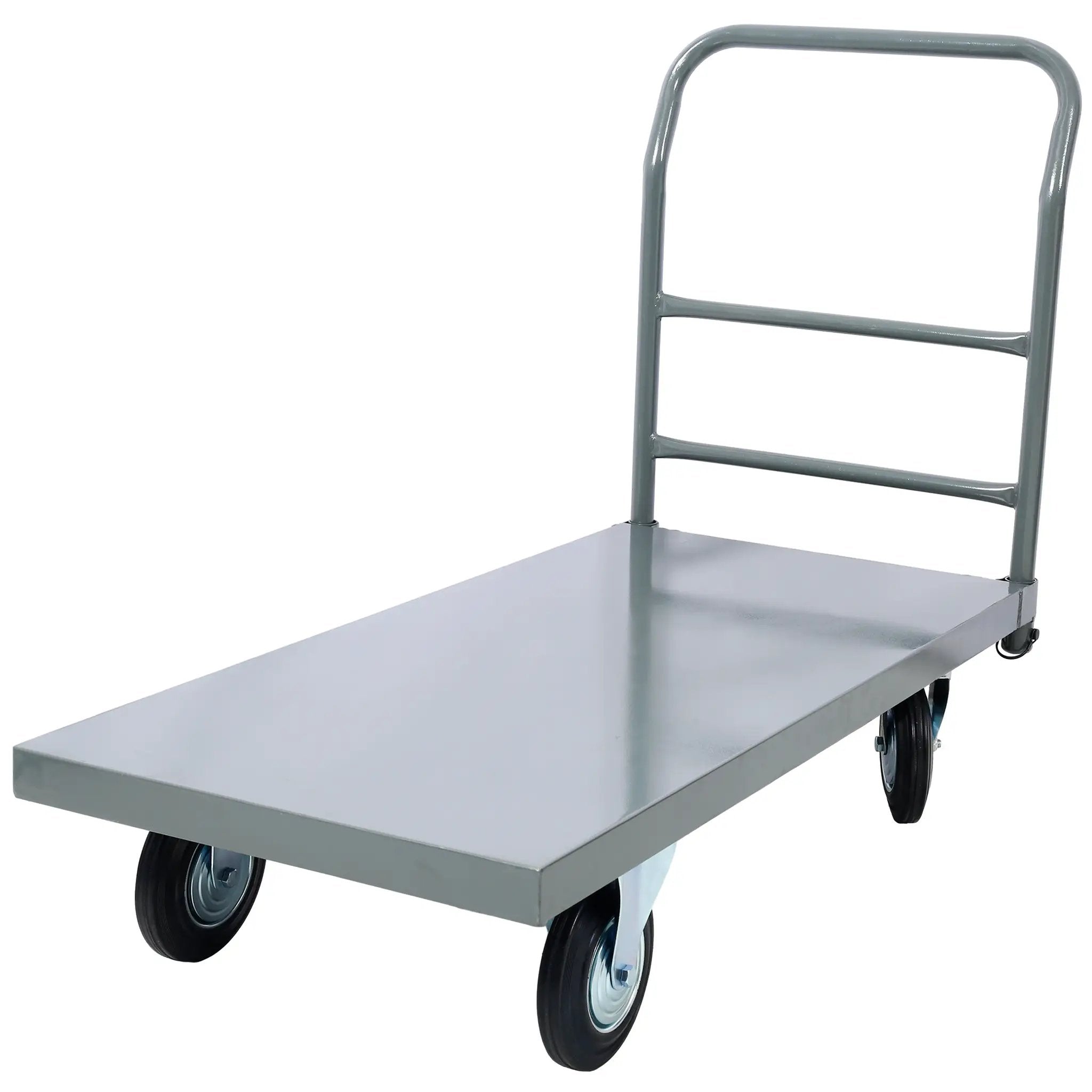 Heavy Duty Platform Truck Industrial Flat Dolly Cart with Wheels by HouseOfZazla