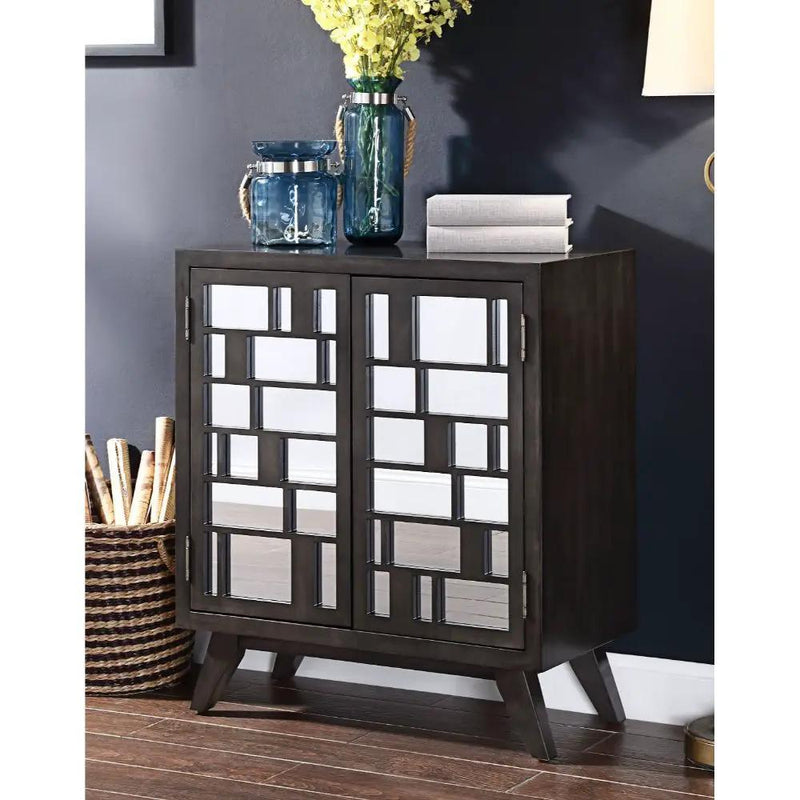 Melville - Console Cabinet - Dark Gray Oak by Unique Piece Furniture