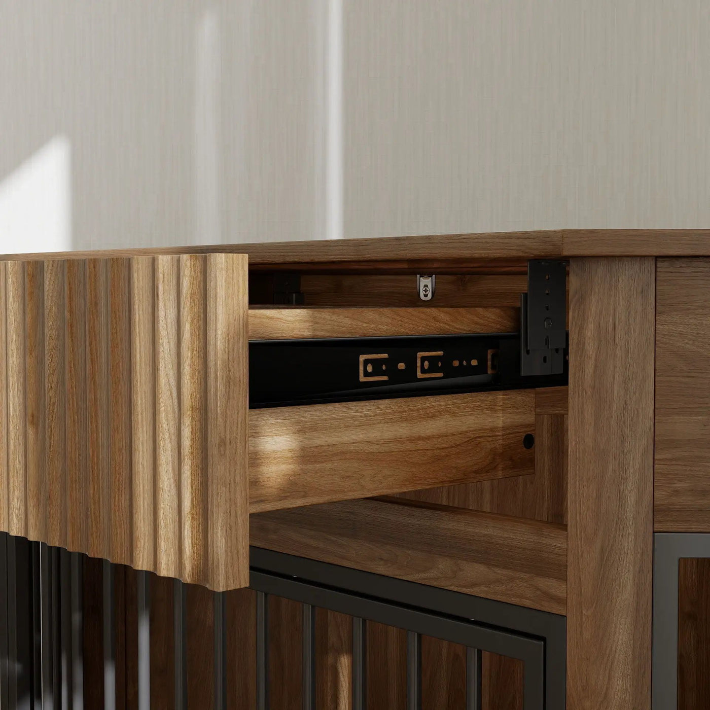 Corner Dog Crate by HouseOfZazla
