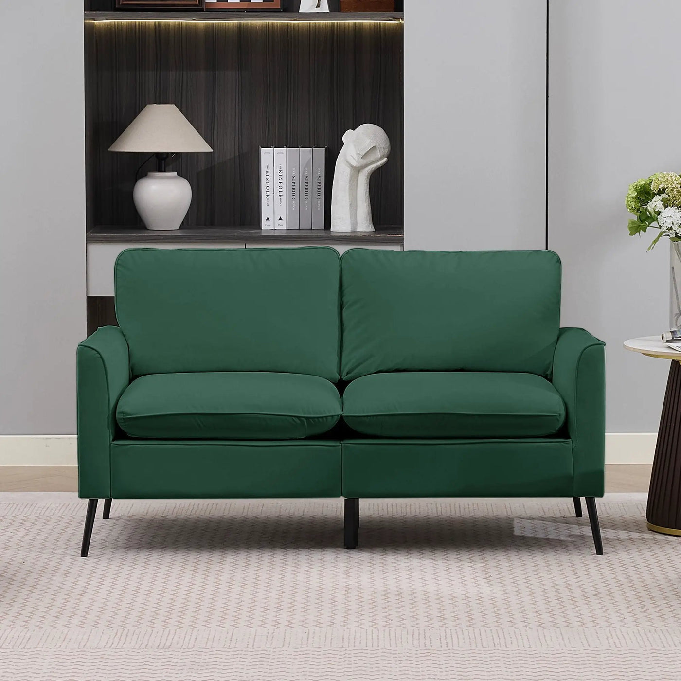 Upholstered Loveseat, For Living Room by HouseOfZazla