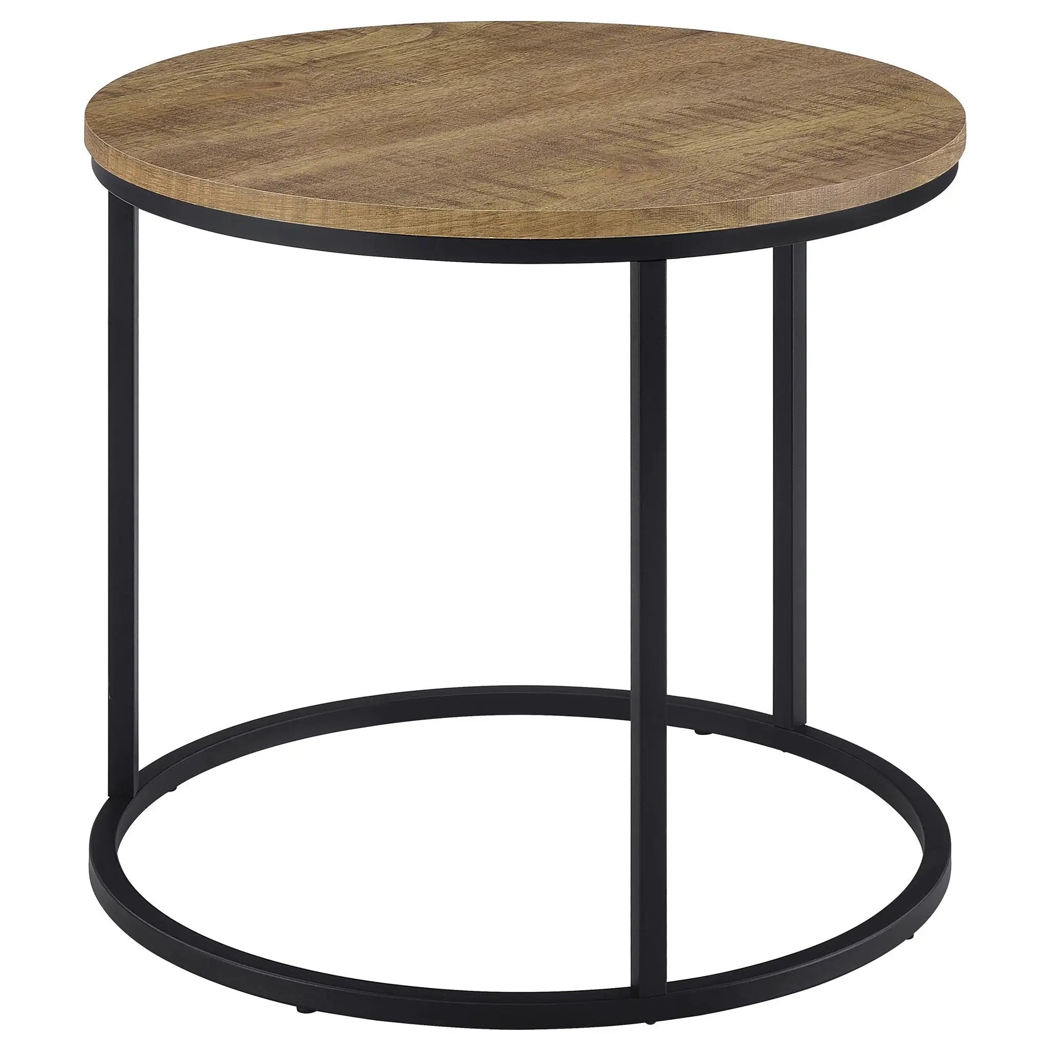 Lainey Round Occasional Side End Table Mango by Unique Piece Furniture
