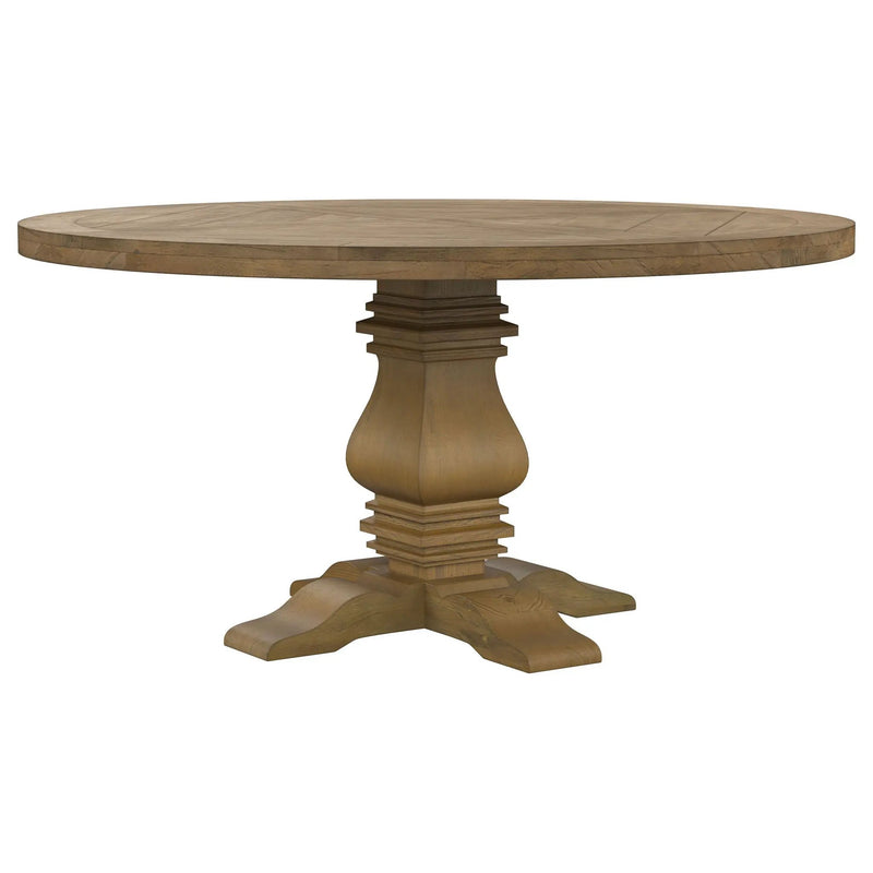 Rhea - Round Dining Table - Rustic by HouseOfZazla