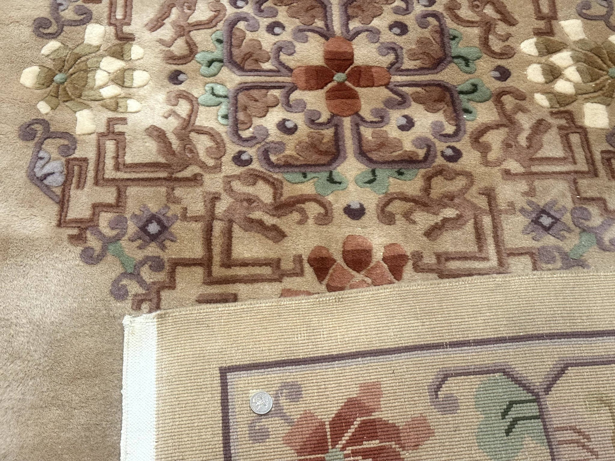 Chinese Wool Rug 8x12, Chinese 90 Line Rug by Jewel Rugs