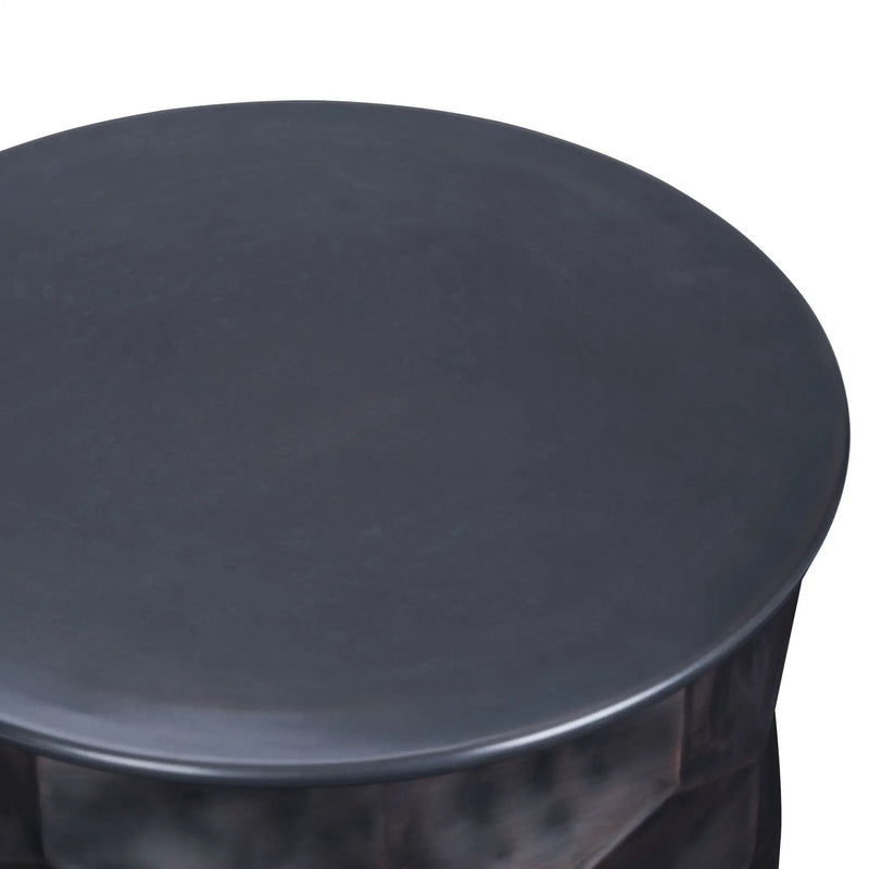 Whitney - Handcrafted Metal Storage Table by HouseOfZazla