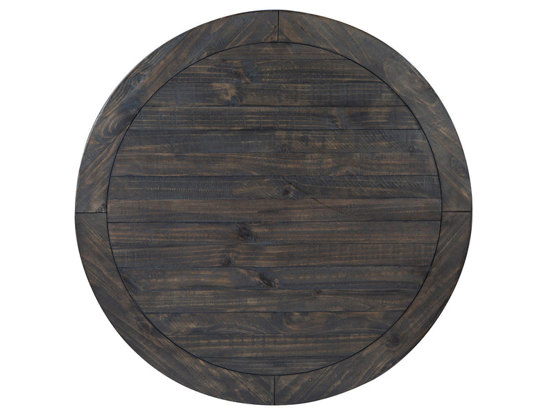 Boswell - Round Cocktail Table (With Casters) - Peppercorn, photo 5 of 7