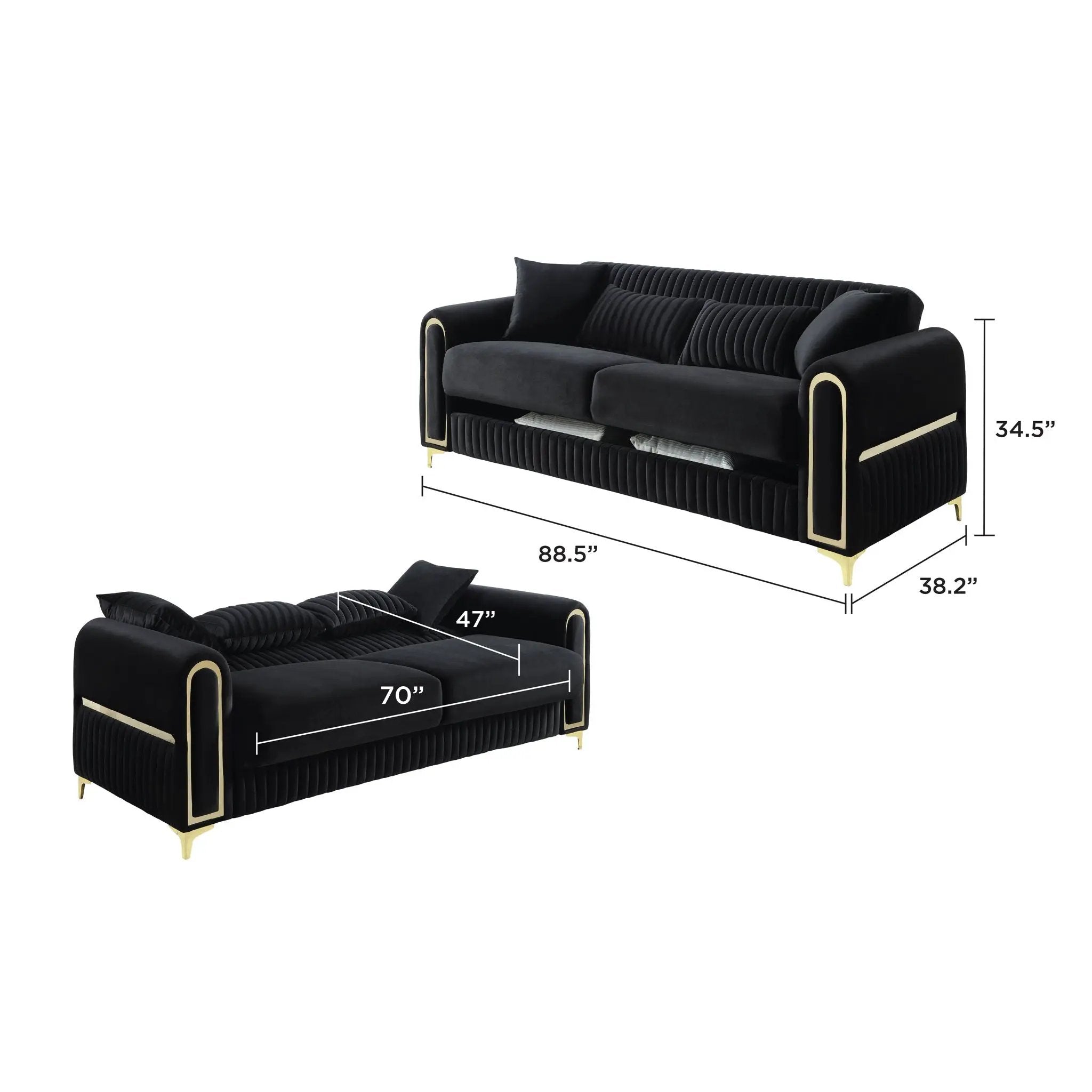 Ruby - Sofa Set by HouseOfZazla