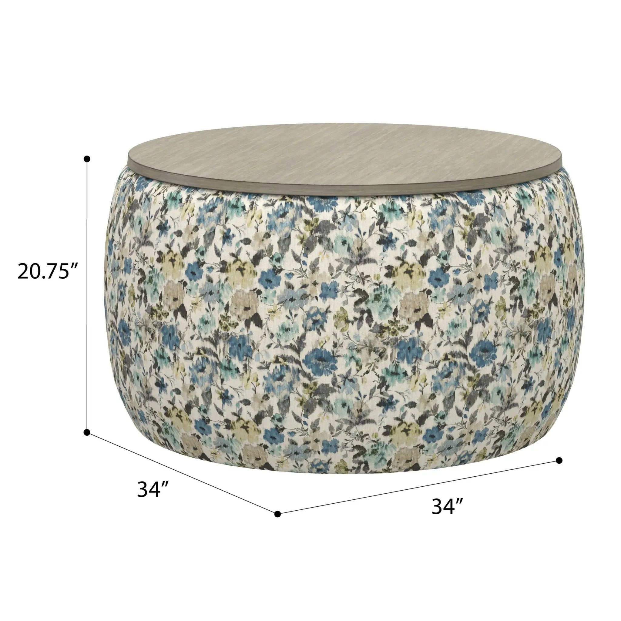 Storage Ottoman - White by Unique Piece Furniture