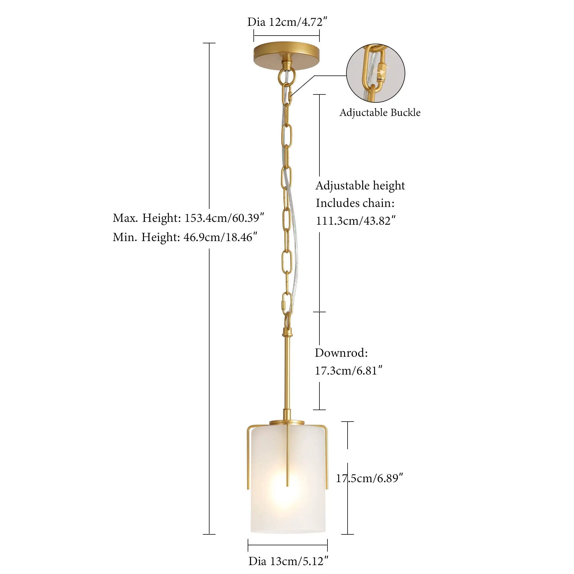 Adjustable Cylindrical Pendant Light by HouseOfZazla