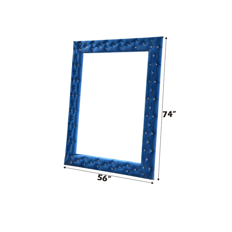 Dante - Velvet Floor Mirror by HouseOfZazla