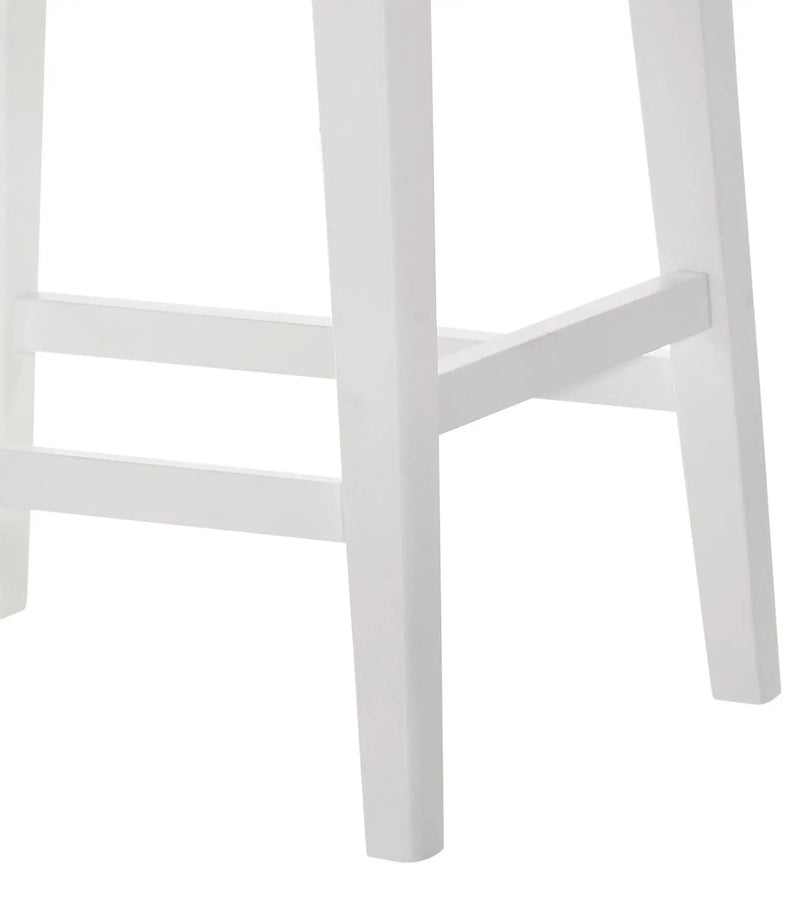 Sasha - 17" Counter Height Stool With Upholstered Seat by Unique Piece Furniture