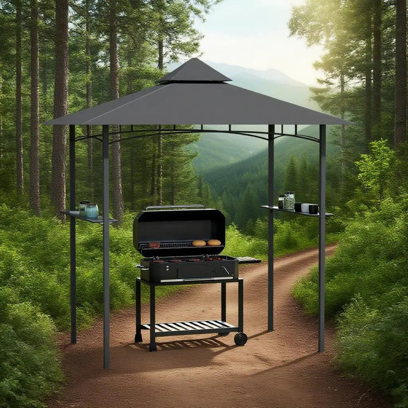 8' x 5' Grill Gazebo Outdoor BBQ Canopy by HouseOfZazla