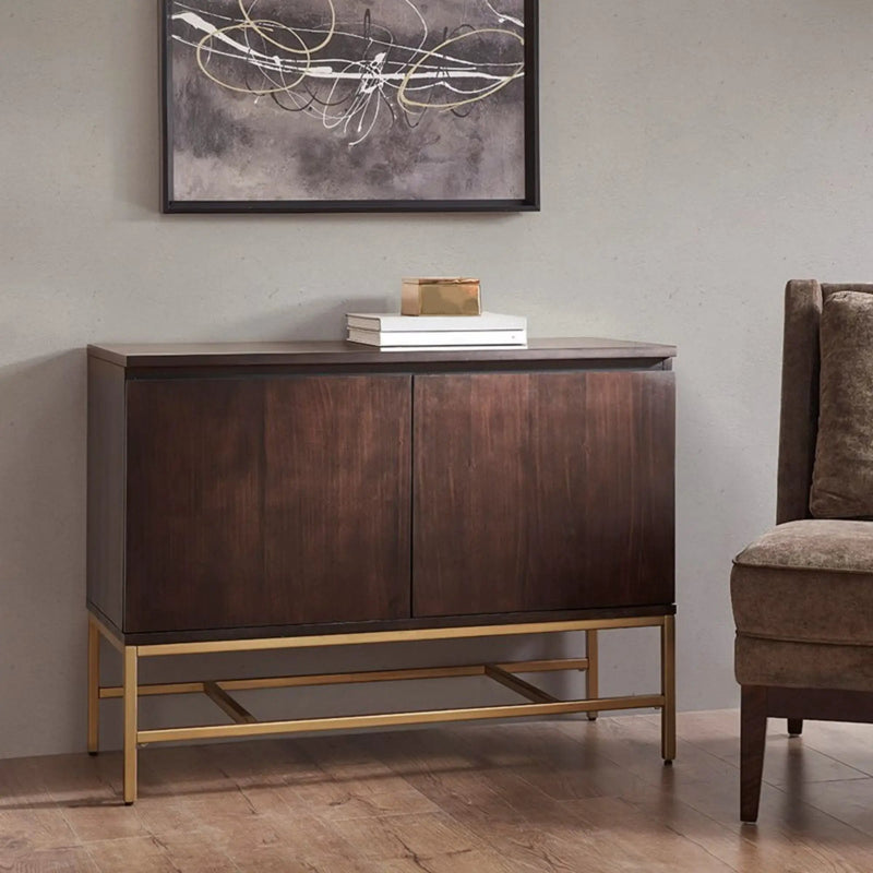 Accent Cabinet With Storage - Morocco / Gold by Unique Piece Furniture