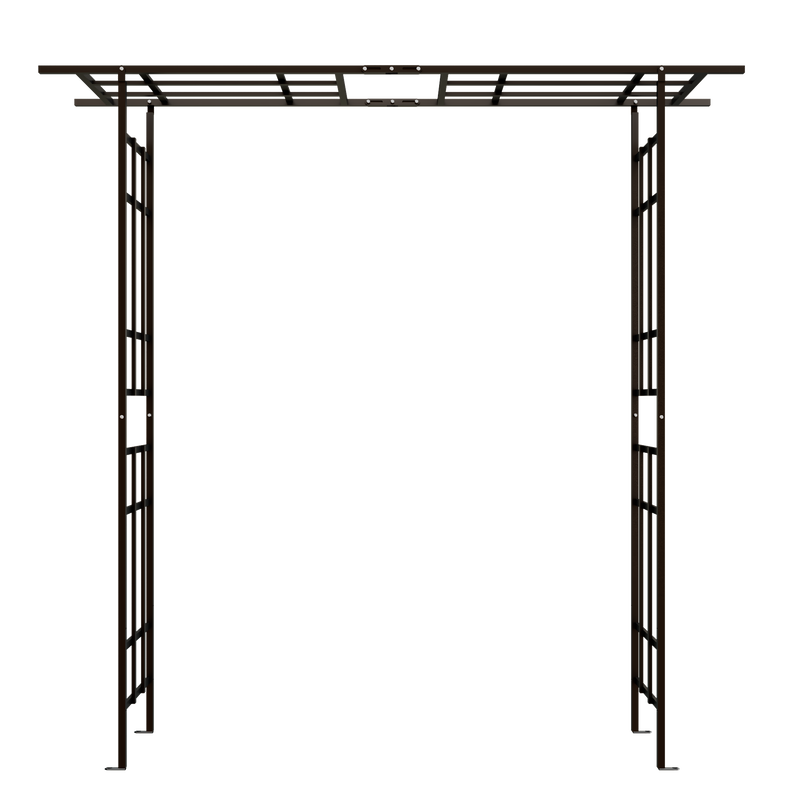 Metal Garden Arch with Adjustable Width by HouseOfZazla