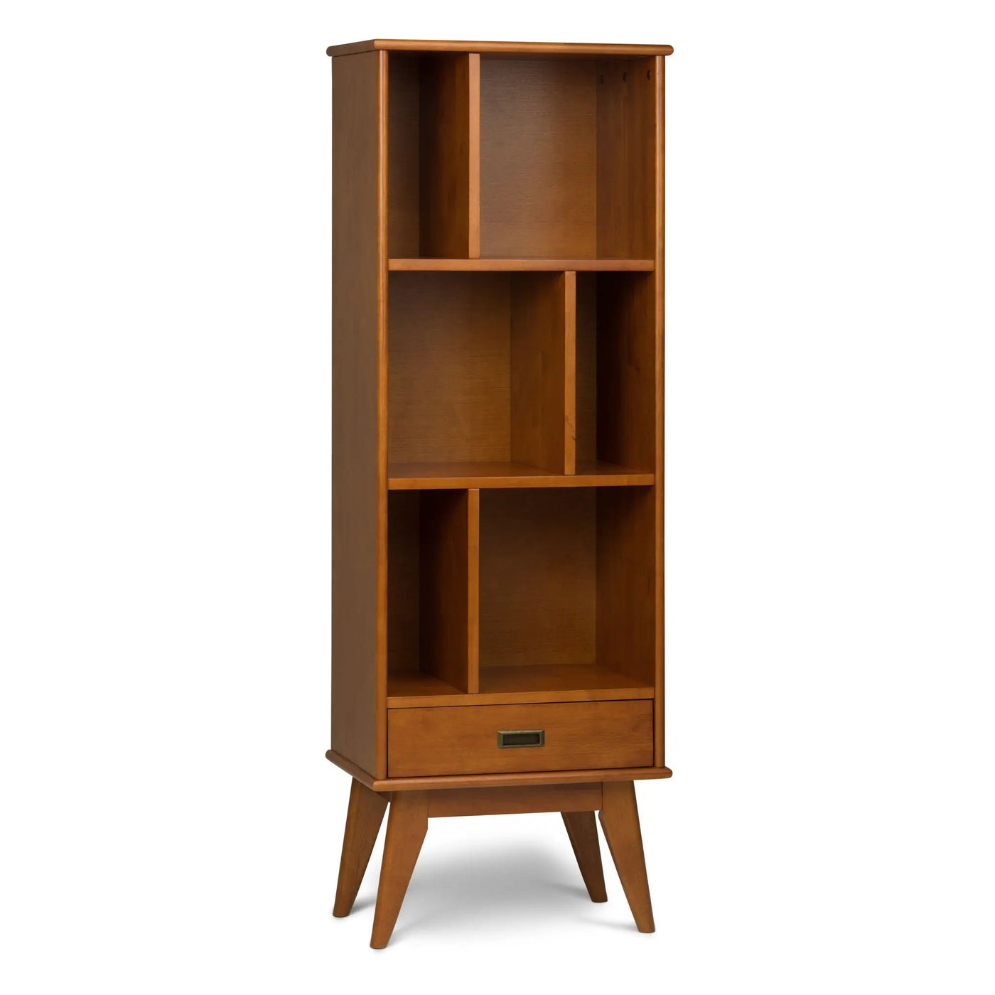 Draper - Mid Century Wide Bookcase And Storage Unit by HouseOfZazla