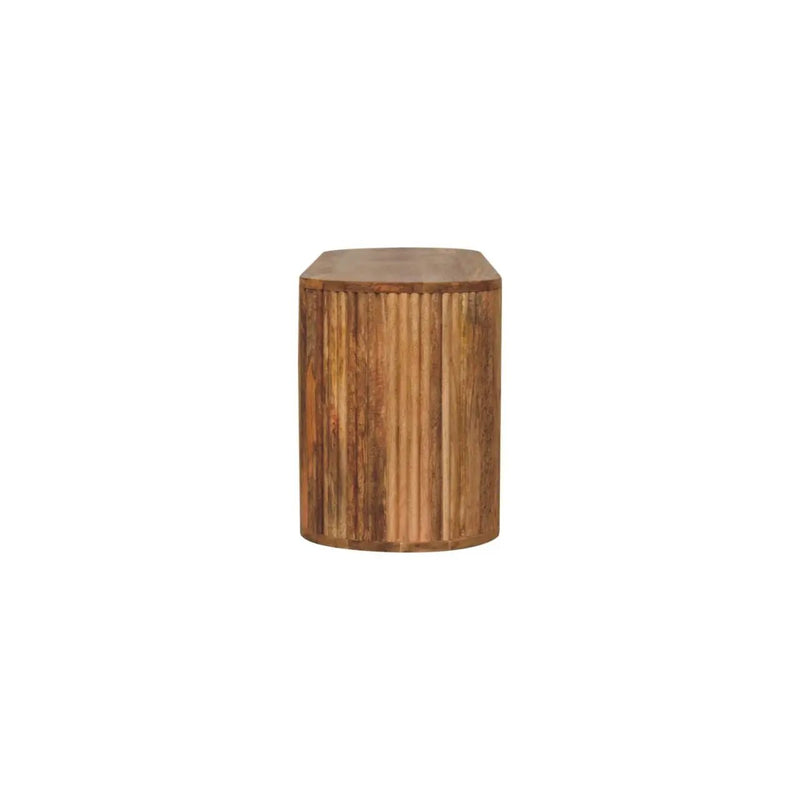 Solid Wood Soba Straight Media Unit by HouseOfZazla