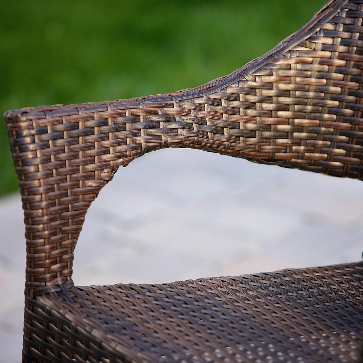 Outdoor Resin Chair with Weather Resistant Stackable Design - Outdoor, photo 6 of 9