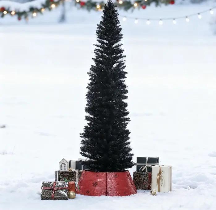 Pencil Christmas Tree with Sturdy Base by HouseOfZazla