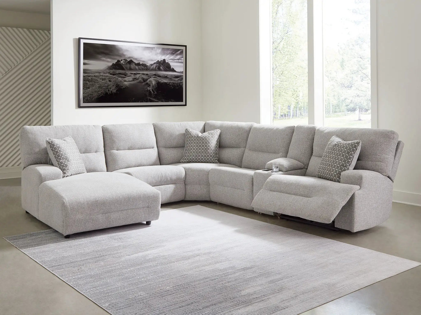 Acklen Place - Reclining Sectional by Unique Piece Furniture