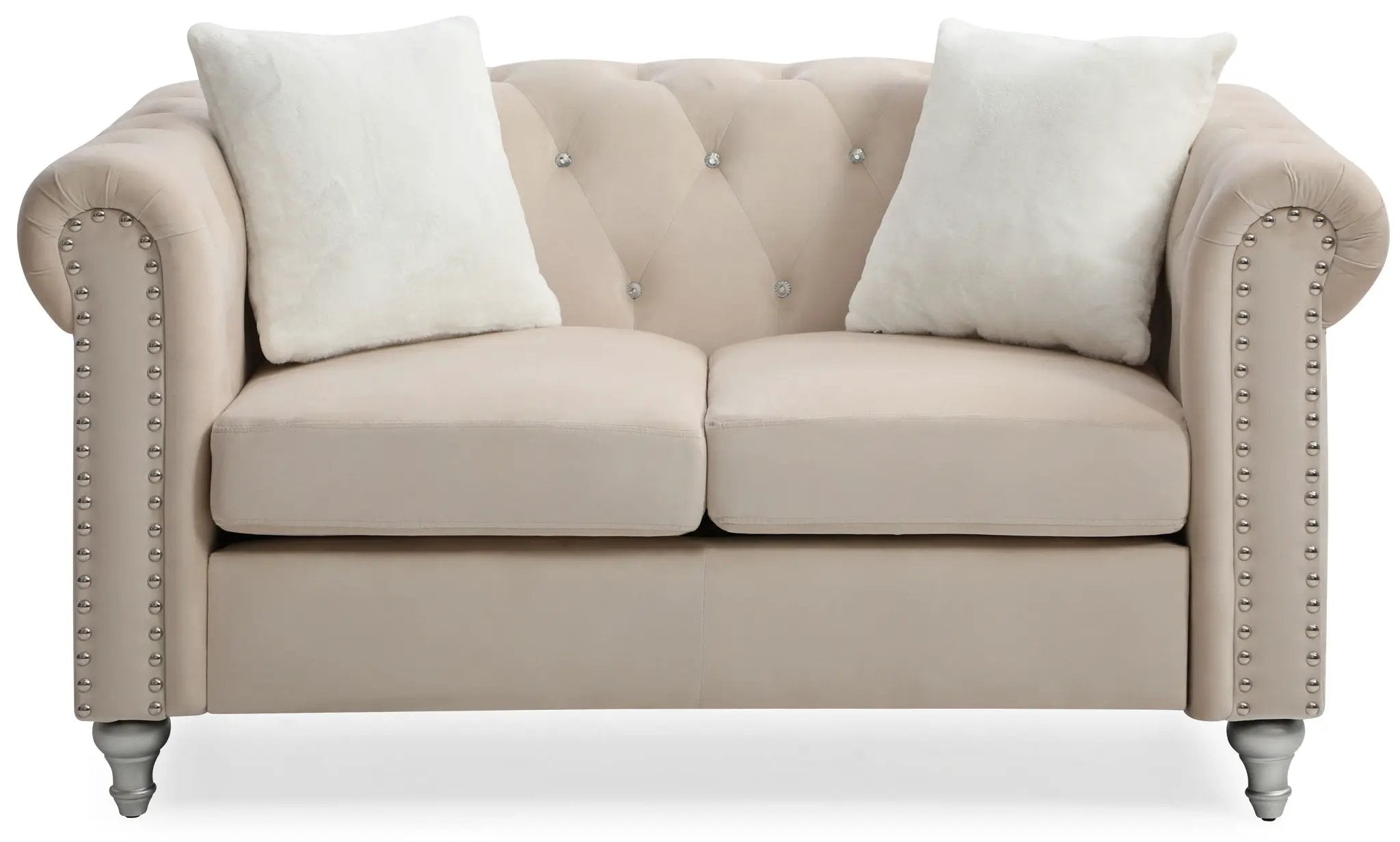 Stylish Contemporary Loveseat by Unique Piece Furniture