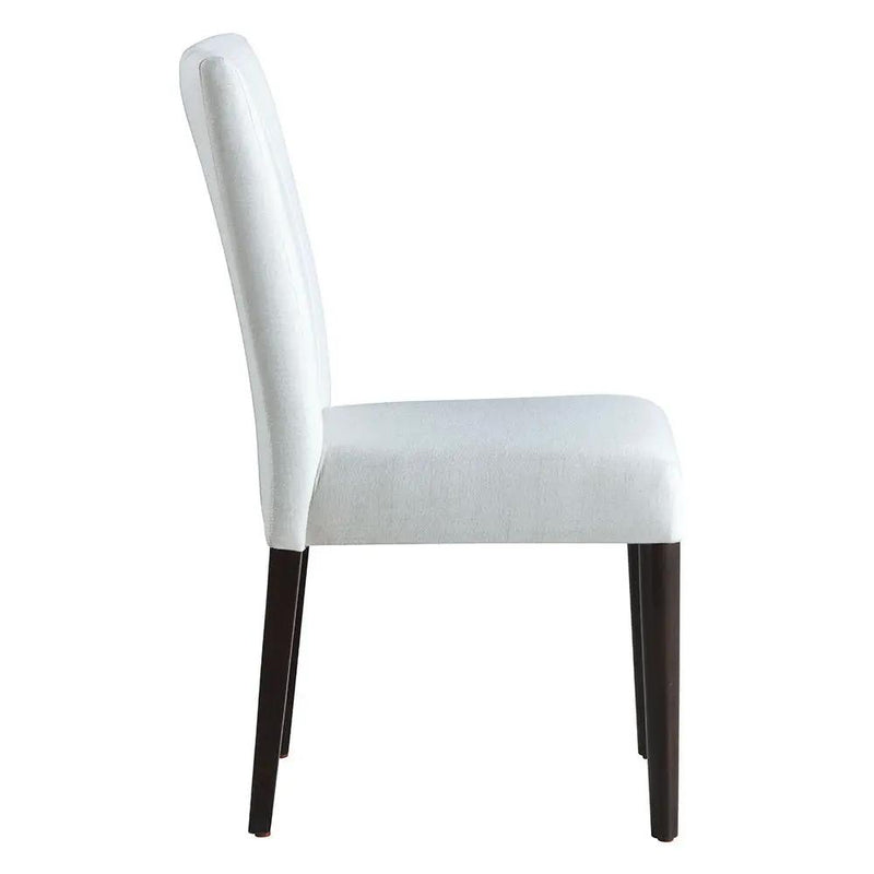 Carena - Side Chair (Set of 2) - White & Brown by Unique Piece Furniture