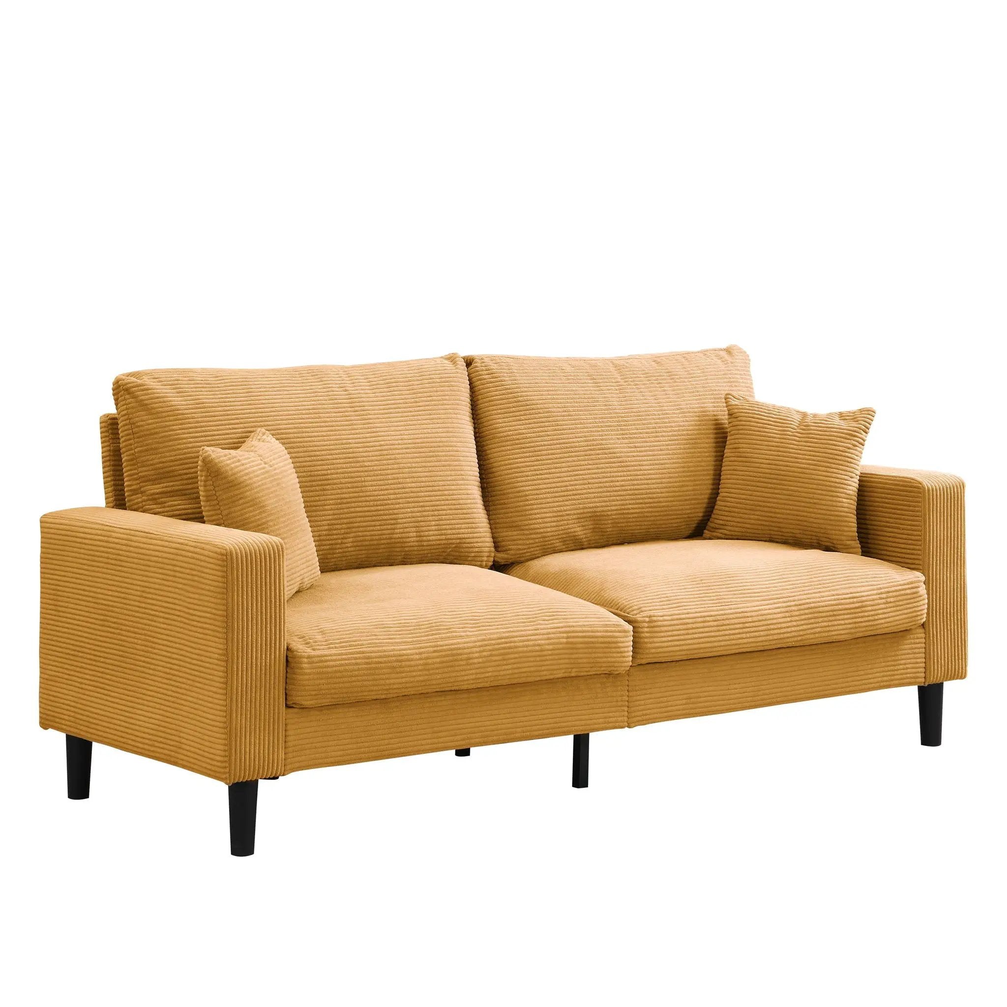 Modern Upholstered Resilience Three Seater Sofa by Unique Piece Furniture