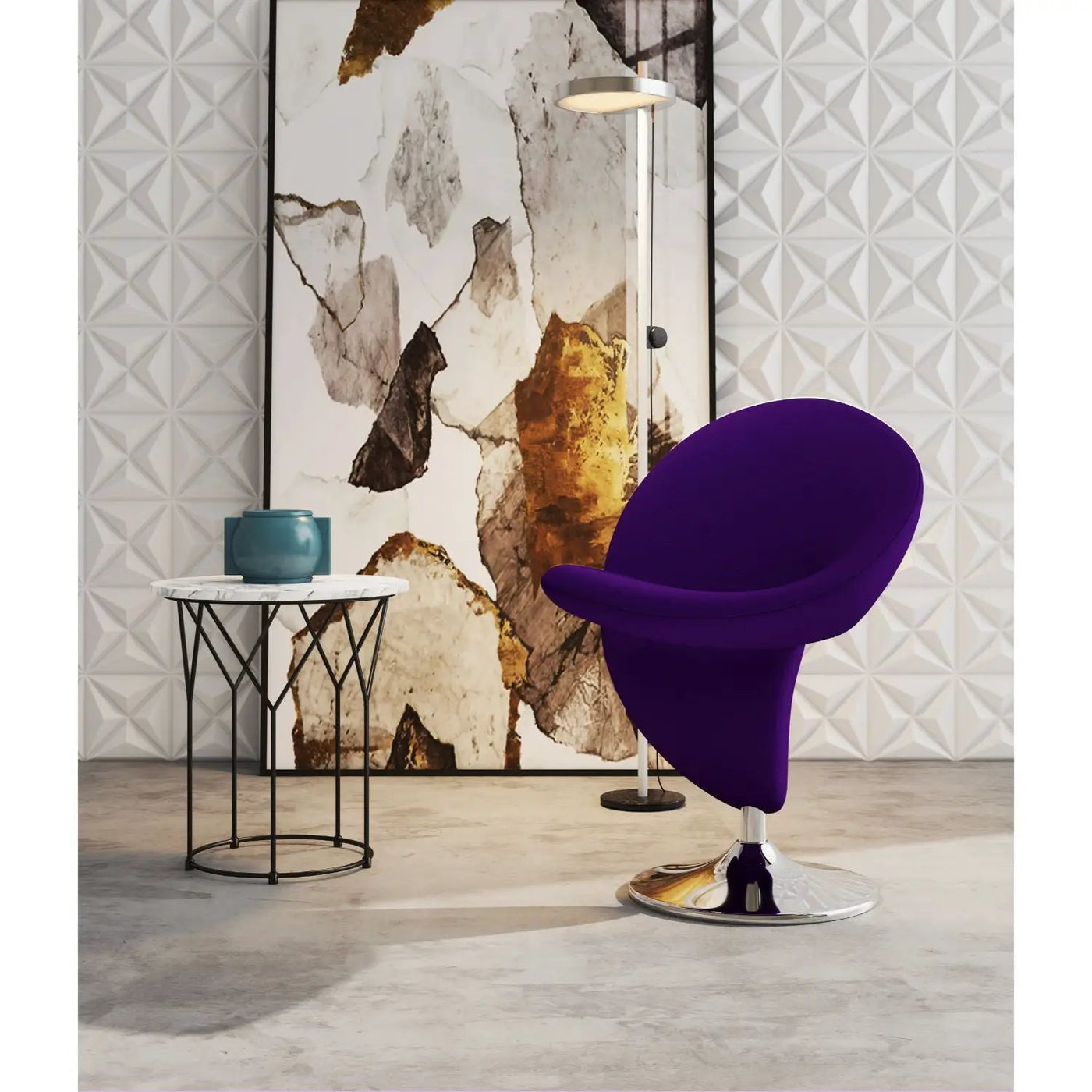 Curl - Swivel Lounge Chair by HouseOfZazla