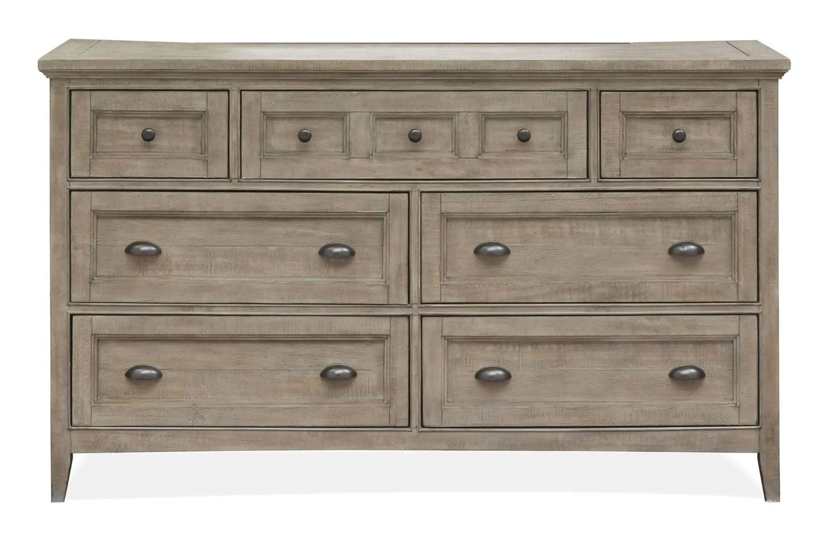 Paxton Place - Wood Drawer Dresser