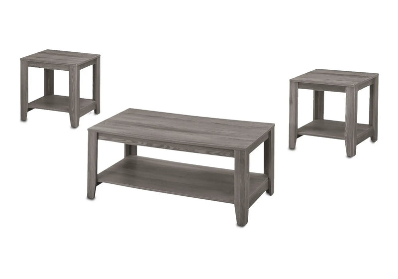 Table Set, Coffee, End, Side, Accent, Transitional (Set of 3) by Unique Piece Furniture
