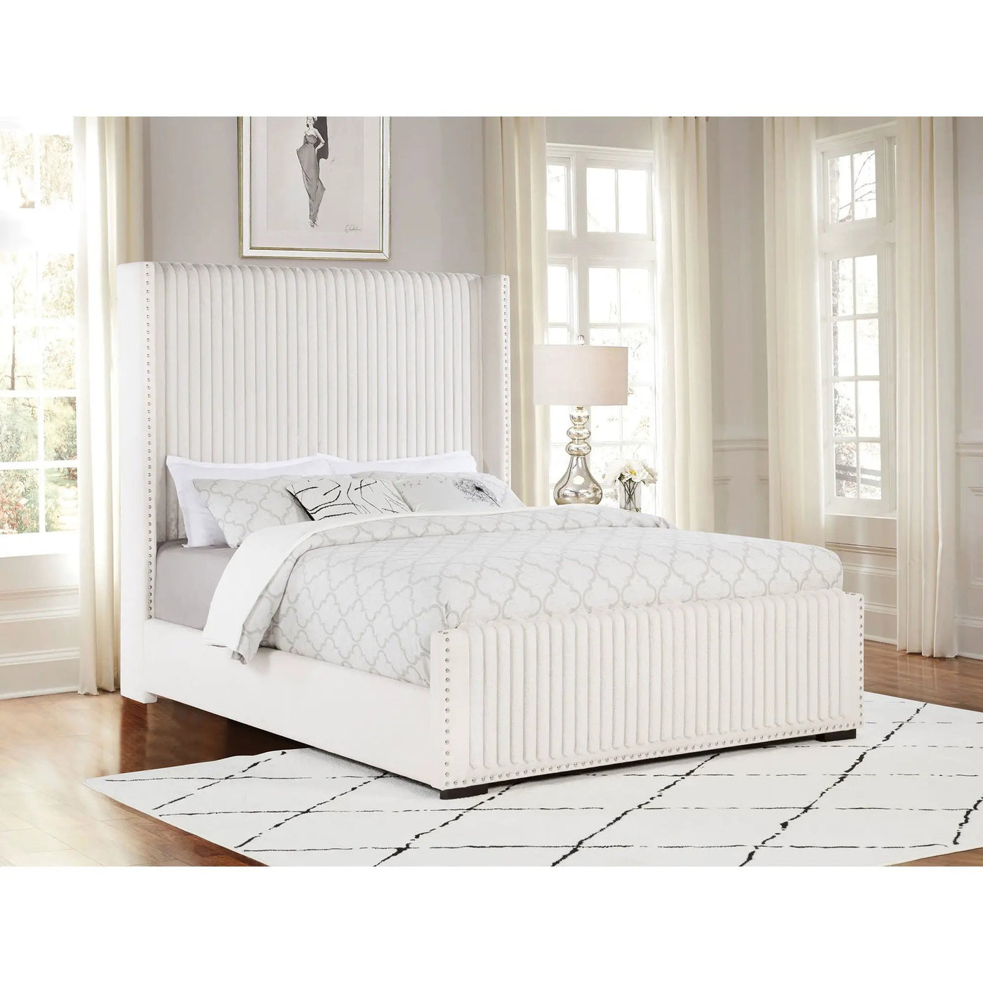 Ian - Upholstered Bed by HouseOfZazla