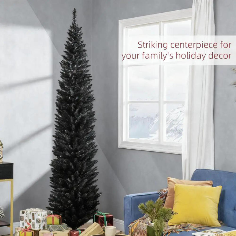 Classic Pencil Christmas Tree with Easy Setup by HouseOfZazla