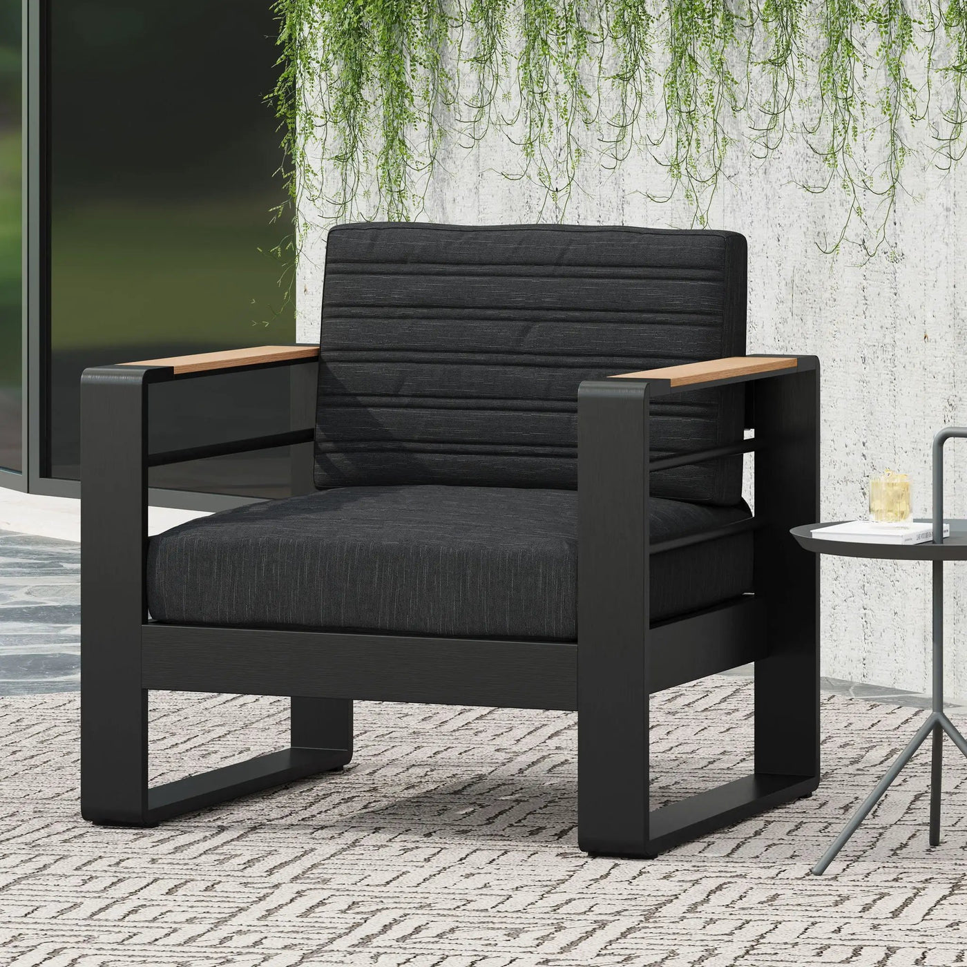Giovanna Club Chair Set With Aluminum Frame by HouseOfZazla