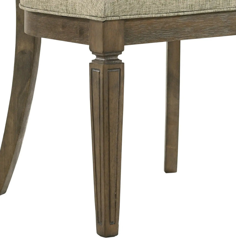 Parfield - Weathered Side Chair (Set of 2) - Light Brown / Oak by HouseOfZazla