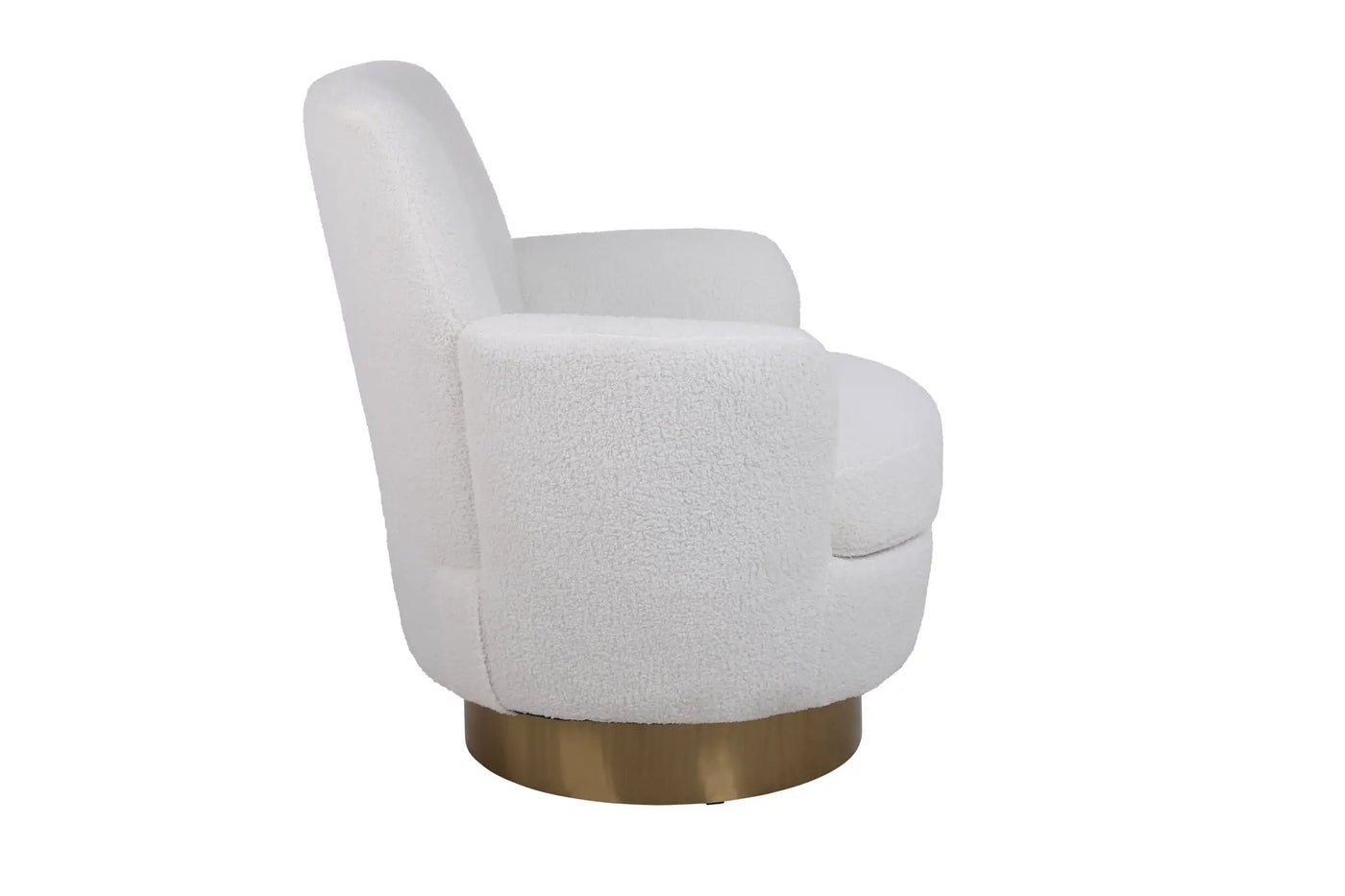 Teddy Swivel Barrel Chair, Swivel Accent Chairs Armchair For Living Room by HouseOfZazla