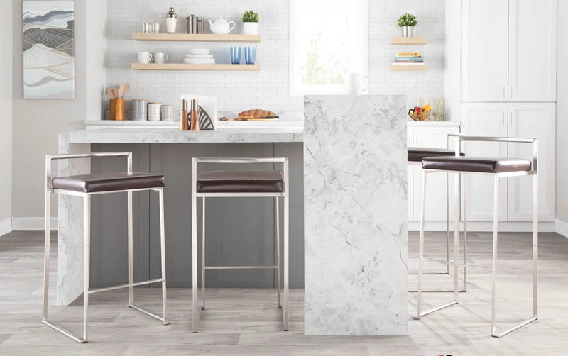 Fuji - Contemporary Stackable Design Barstool by Unique Piece Furniture