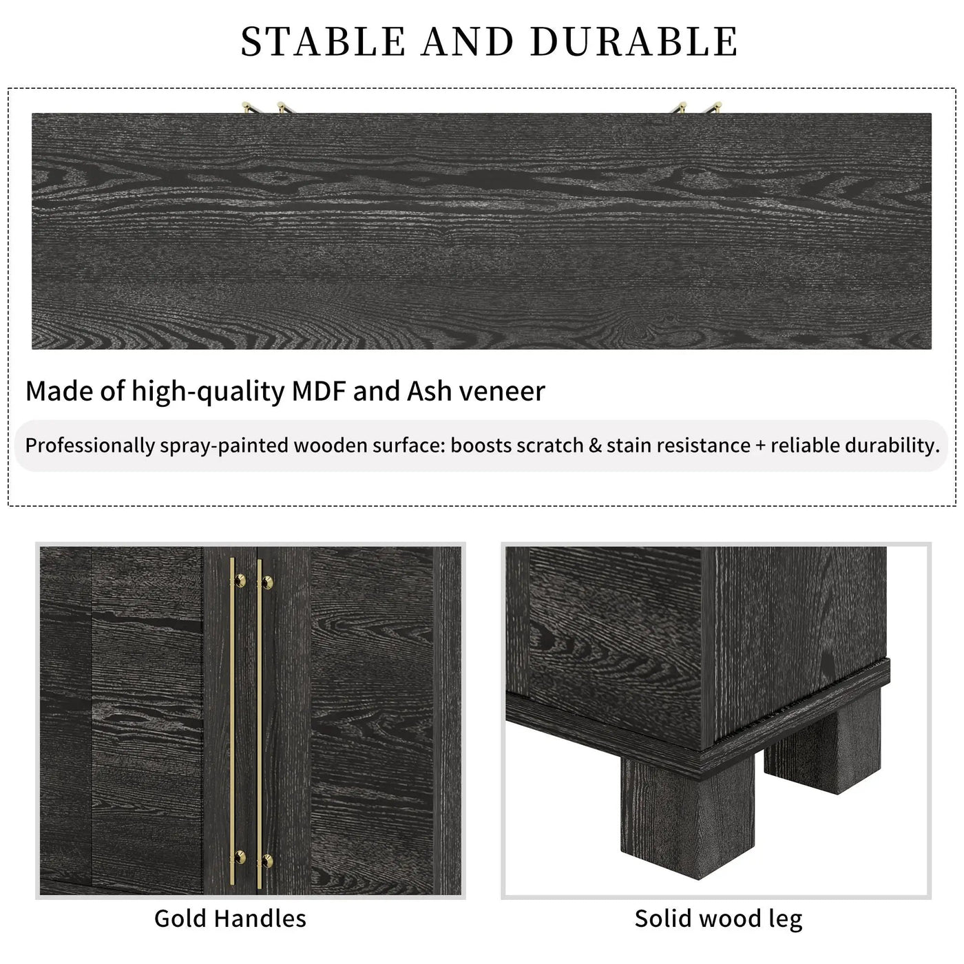 Sideboard With Adjustable Shelves by HouseOfZazla