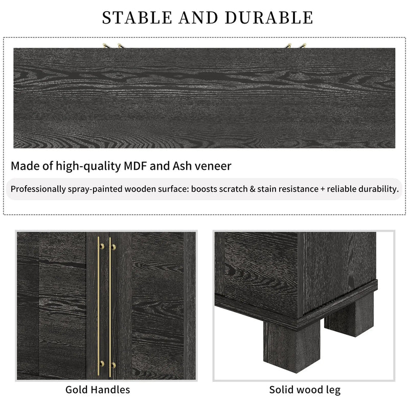 Sideboard With Adjustable Shelves by Unique Piece Furniture