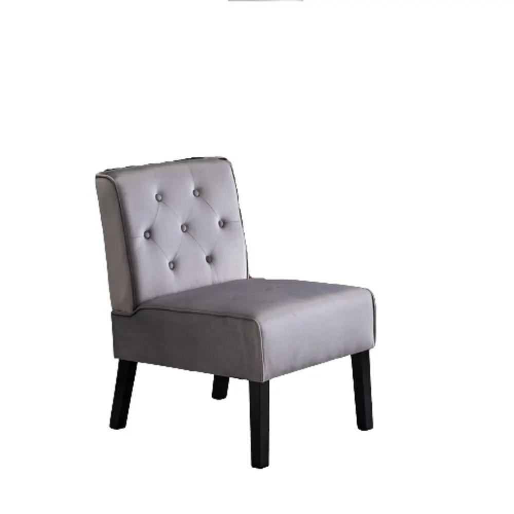 Reese - Living Room Armless Button Tufted Pattern Accent Chair (Set of 2) by Unique Piece Furniture