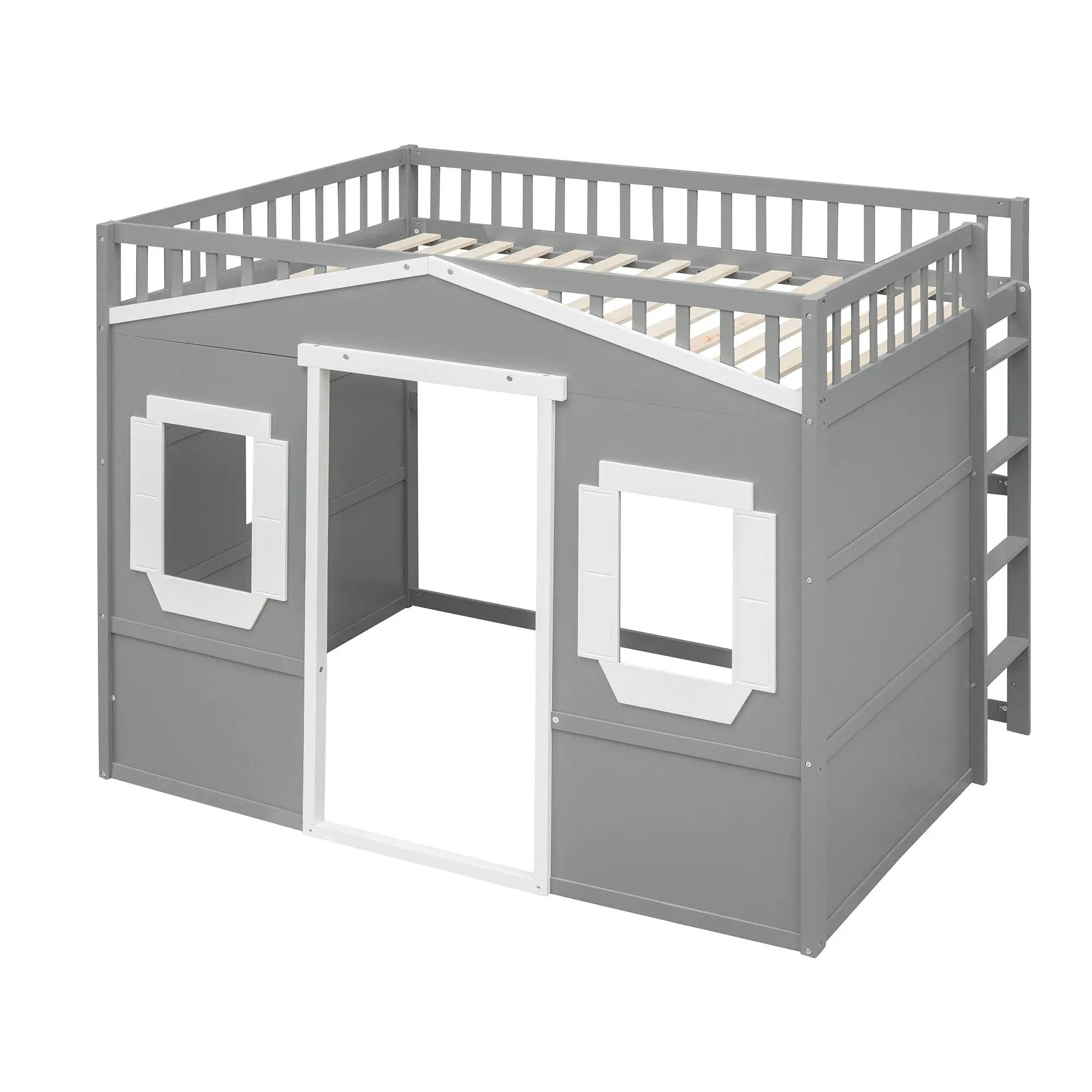Elegant House Loft Bed With Ladder