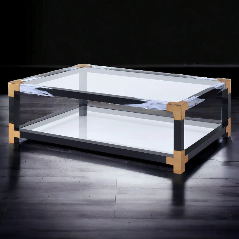 Lafty - Glass Table - Multi by HouseOfZazla