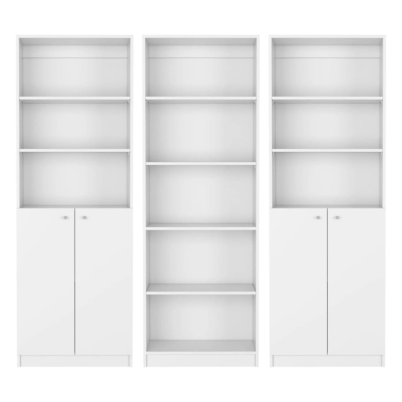 Levan - 3 Piece Living Room Set With 3 Bookcases by HouseOfZazla